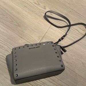 Used Michael Kors grey purse